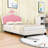 Johntae Vegan Leather Platform Bed-2041071758
