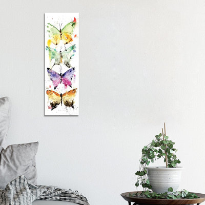" 4 Butterflies " by Dean Crouser Painting Print