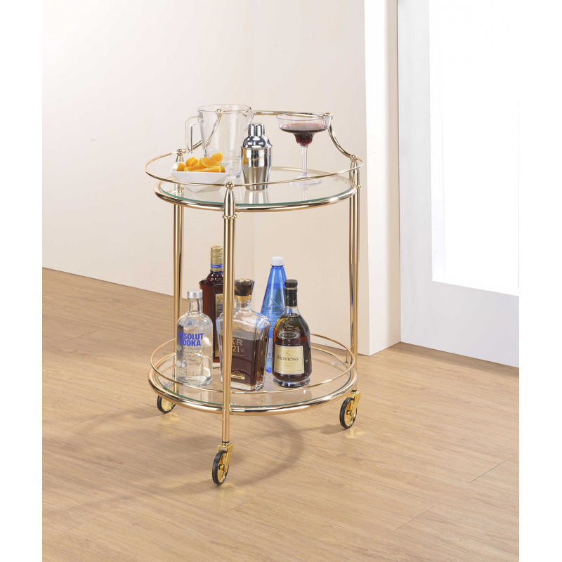Madelia Metal Bar Cart