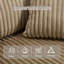 3 Seater Corduroy Sofa-298638496
