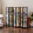 Amherst 94.6'' W x 68.9'' H 6 - Panel Solid Wood Folding Room Divider