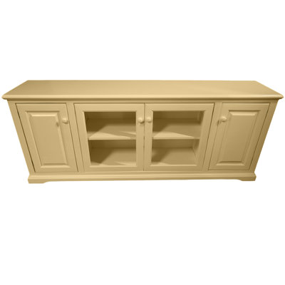 Wentzel Unfinished Entertainment Center for TVs up to 78" with Fireplace Included