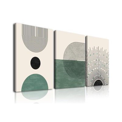 3 Piece Wrapped Canvas Wall Art