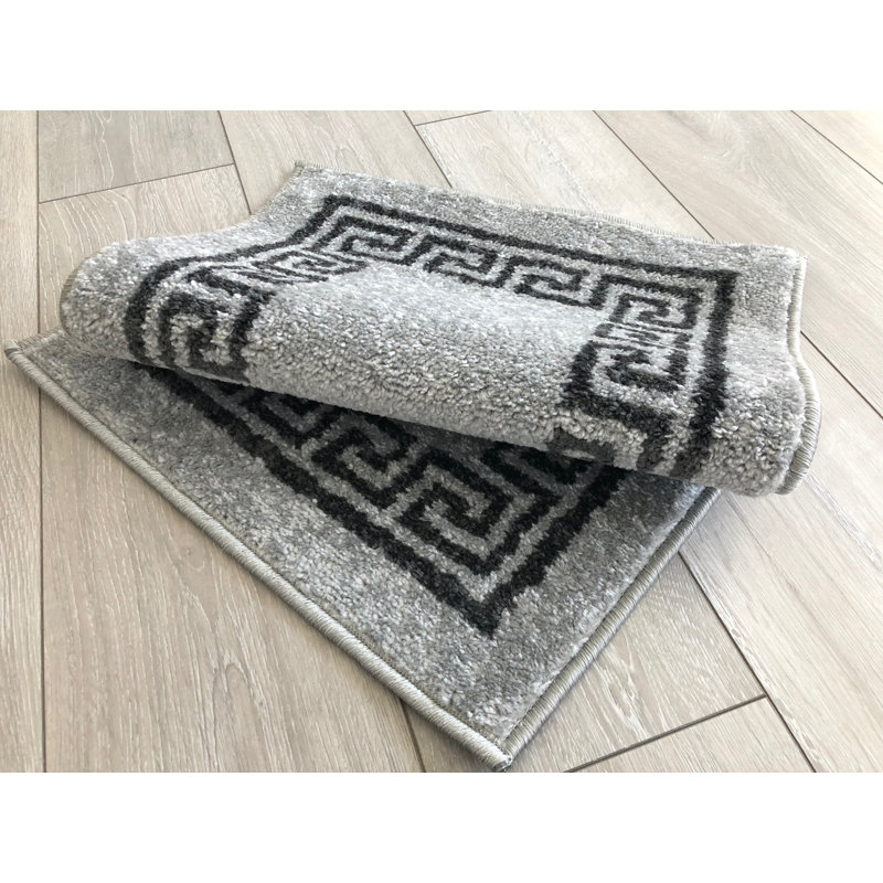 Beaulieu Non-Slip Geometric Doormat, Rectangle 75 x 146cm