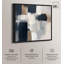 «Blue and Tan Abstraction II», art mural bleu par -1790838514-1790843145