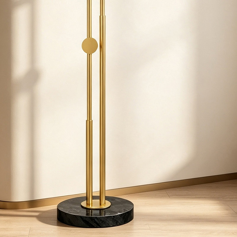 Portemanteaux autoportant Modern, Gold/Black