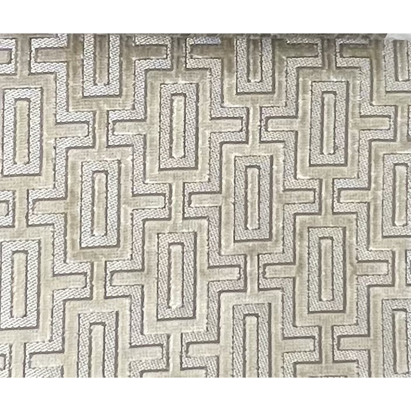 Rideau Bergman, tissu de velours coupé, Opale
