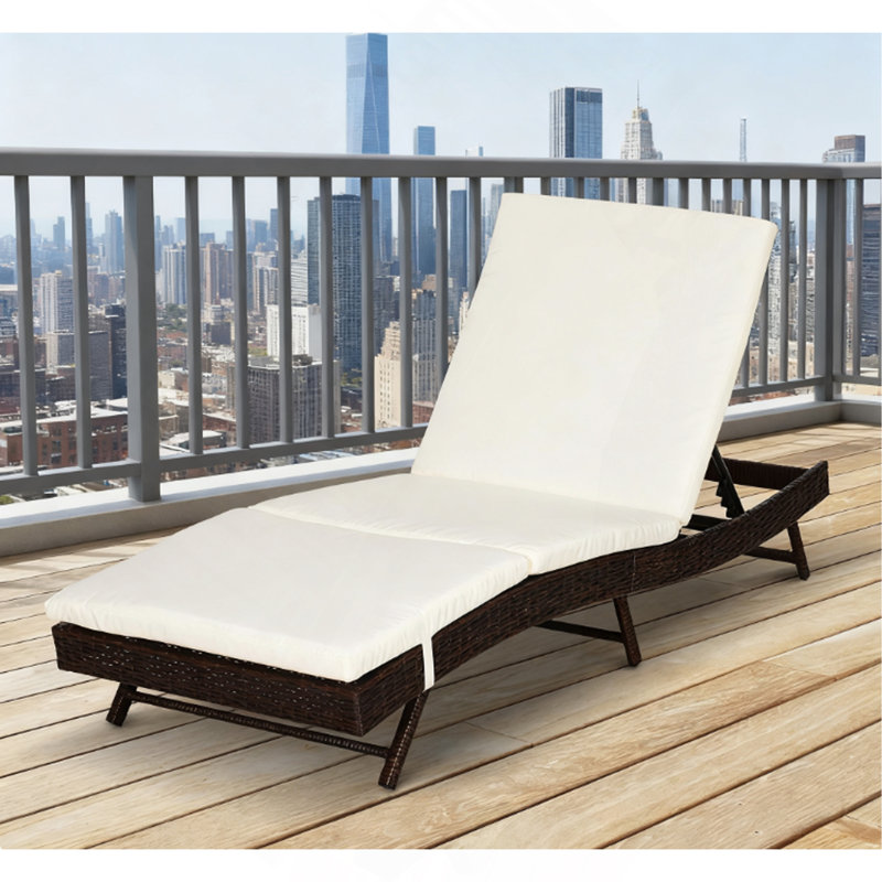 Patio Chaise Lounge, Pool Chair, Coffee