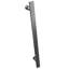 Modern Frameless Shower Door Tempered Glass Brushed Nickel Bathroom Elegance