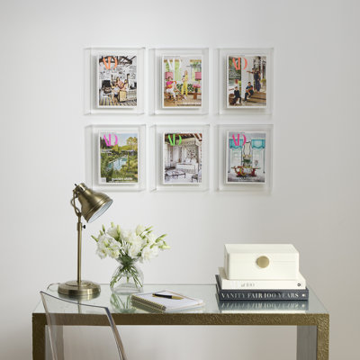 Magazine Float Frame for 8.5x11 Booklets