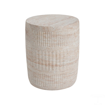 Table d'appoint d'extérieur / d'intérieur en béton léger