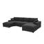Canapé modulaire réversible avec repose-pieds Anchoretta-1391963667