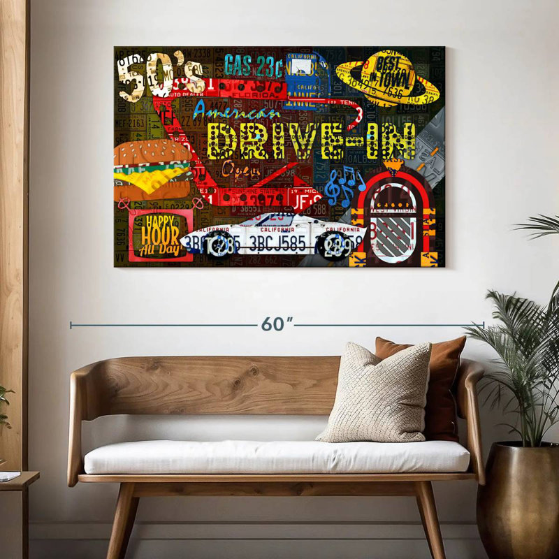 Keiraleigh American Driveins, H 32 po x l 48 po