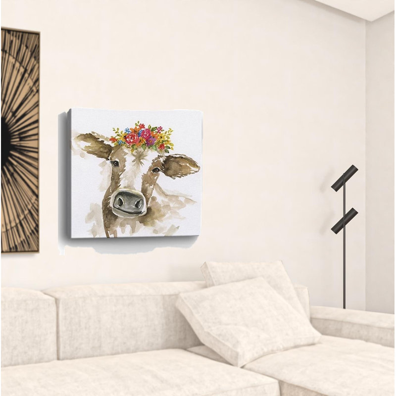 Art mural aquarelle sans cadre