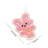 Cute Rabbit Shaped Kitchen Hand Towel, Highly Absorbent Polyester Towel For Kitchen And Bathroom, 8.3x7.1in Purple-630350793