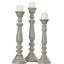 Schoenfeld Wood Tabletop Candlestick