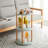 Storage Shelf, 360° Rotating Bookshelf, 3 Tier Bookcase W/ Large-Capacity Storage Space, Multifunctional Storage Rack, Compact Design, Standing Shelf For Living Room, Bedroom, Study Room, Kitchen