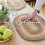 Chemin de table d'intérieur en jute de qualité supérieure - ensemble de 2, taille 8 po x 28 po-458227582-458227465