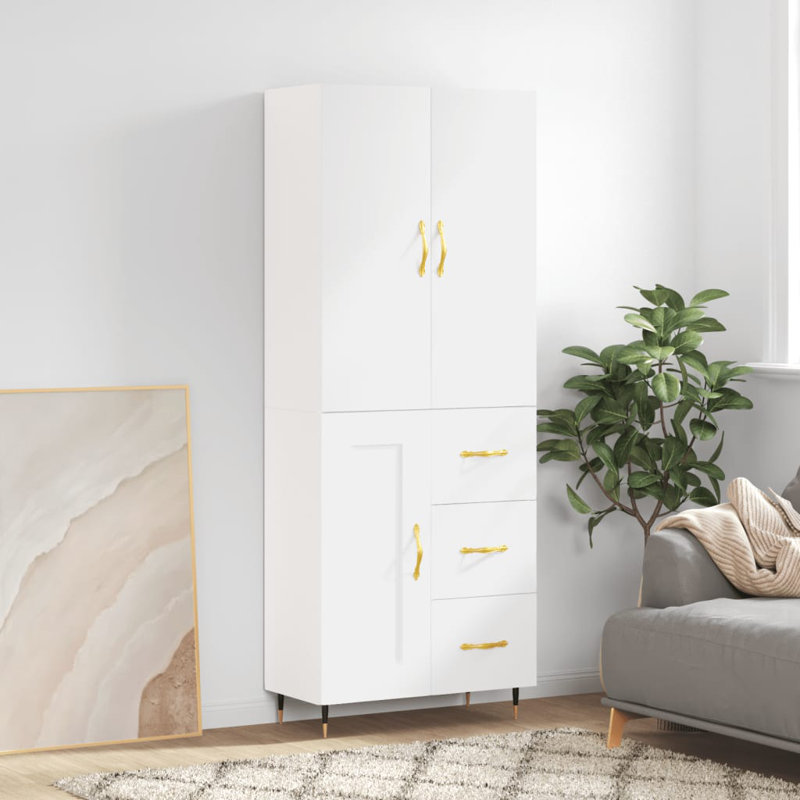 Monchell 69.5cm Sideboard, White