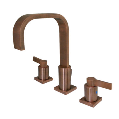 NuvoFusion Widespread Bathroom Faucet with Drain