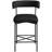 Hisayo Upholstered Counter Stool with Metal Frame-88514415
