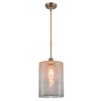 Luminaire suspendu cylindrique à 1 lumière Leilani