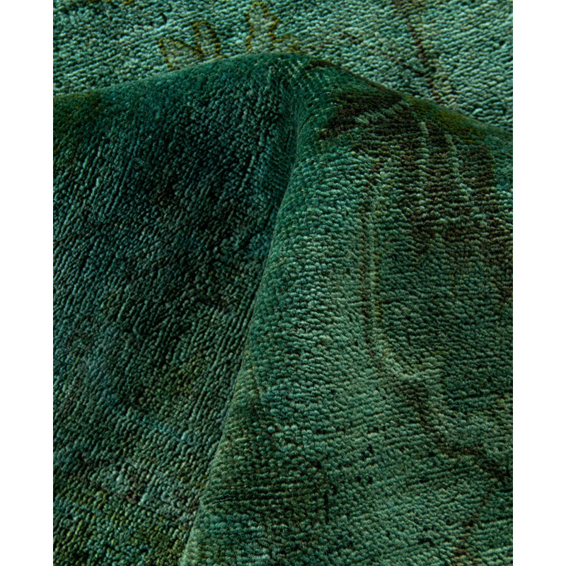 Tapis unique en laine 8 pi 1 po x 10 pi 4 po Huckstep