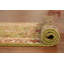 Light Green Traditional Indian Runner Rug 3x8
