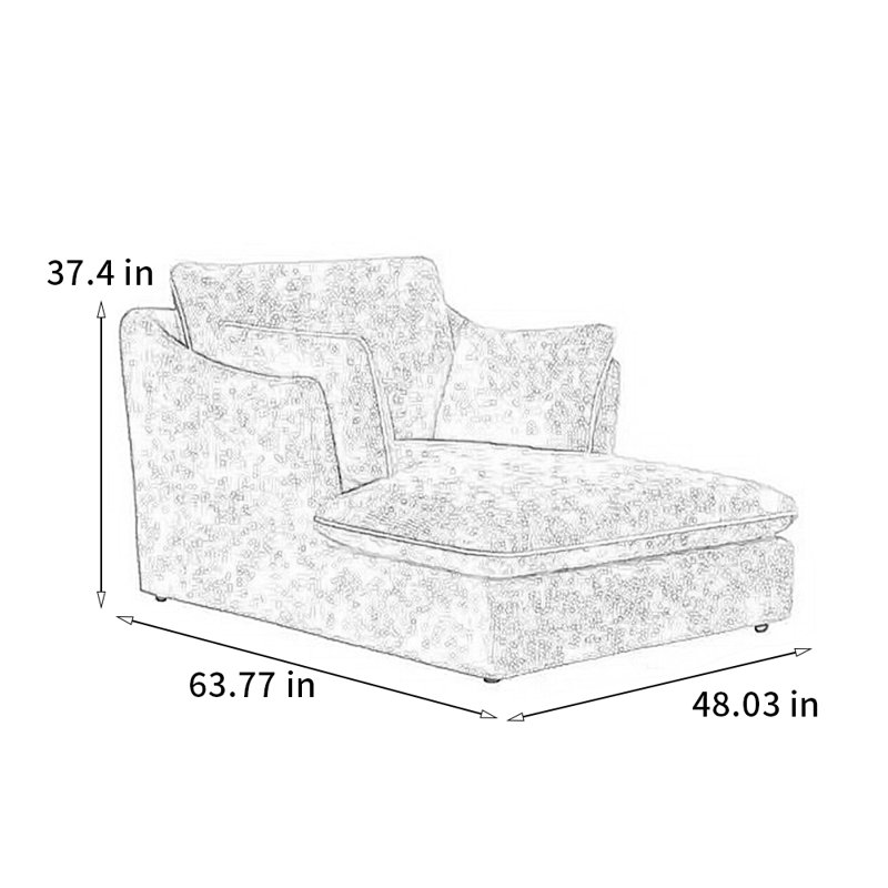 Chaise en bois massif Fashion, Blanc cassé / blanc