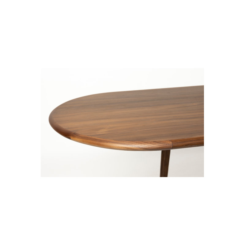 Dining Table Oval Dining Table, Brown
