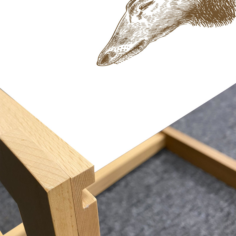 Jaecee Sled Coffee Table, 90cm H x 62cm W x 40cm D