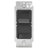 Leviton Decora SureSlide Black 600 Watt Slide Dimmer Switch 1 Pack