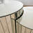 Luxury Mirror Coffee Table - Silver Modern Living Room Furniture Small Coffee Table Suitable For Modern Home Furniture Sofa Decoration (Only Including Table)