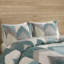 3 pièces d'édredon pour lit double / grand lit double avec imprimé en coton, rembourrage, literie élégante avec taies décoratives en coton imprimé, 2 attrayantes pour une chambre-126501735-126501734