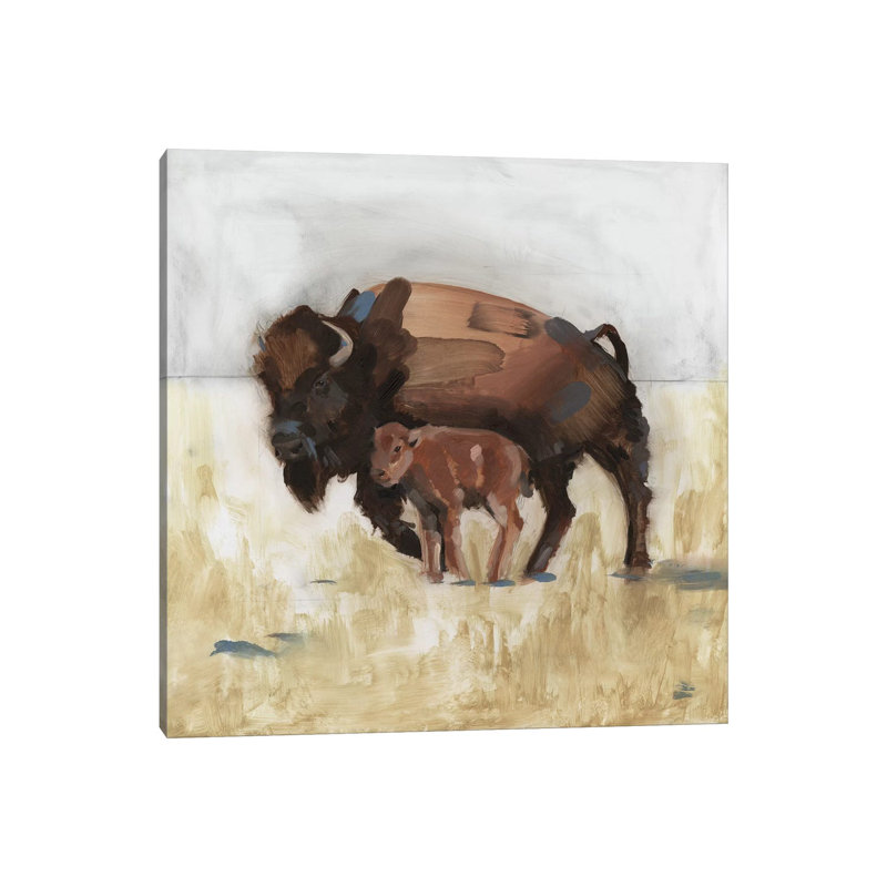 Lodge Guardian IV 1 Piece Wrapped Canvas Wall Art, 30.48cm H x 30.48cm W