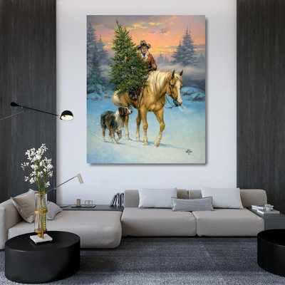 ArtDirect Sorenson, Jack Gallery Wrapped Canvas Art Titled: The Family Tree