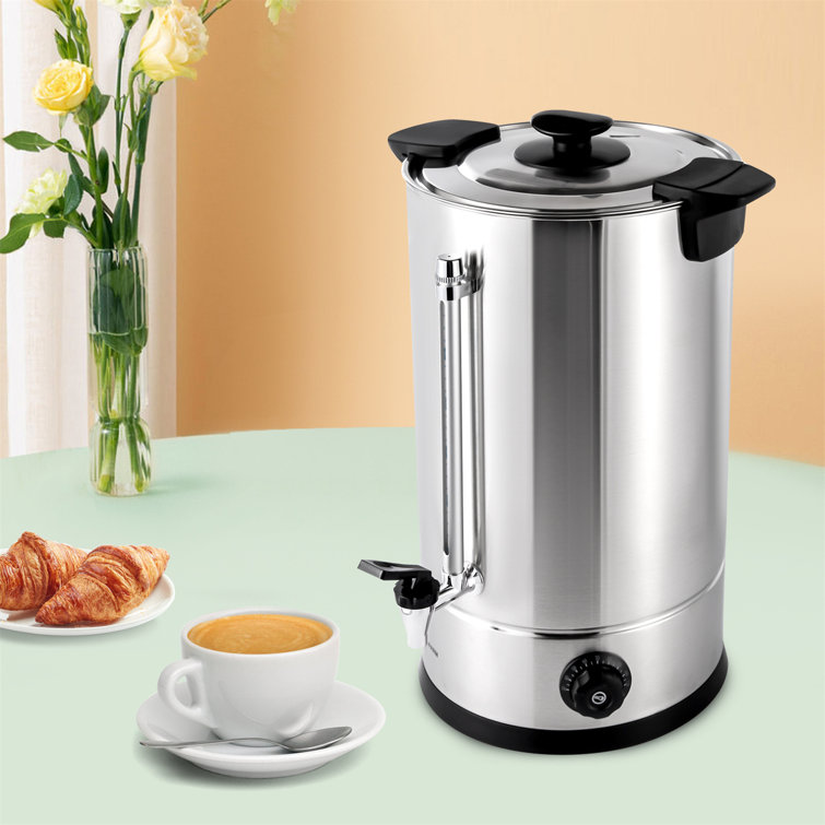  Commercial Grade Stainless Steel 12L Coffee Urn, Large Coffee  Dispenser, Automatic Hot Water Dispenser, Tea Dispenser for Home, Party,  Office, Wedding : Home & Kitchen