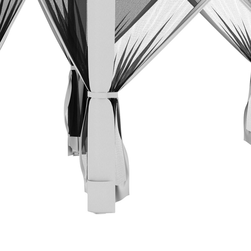Abeal 3m x 3m Steel Pop Up Gazebo