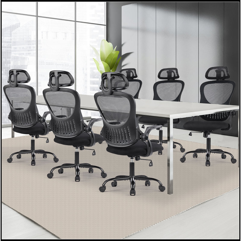 Comfortable Office Chair With Adjustable Features And Excellent Support, Black, Black