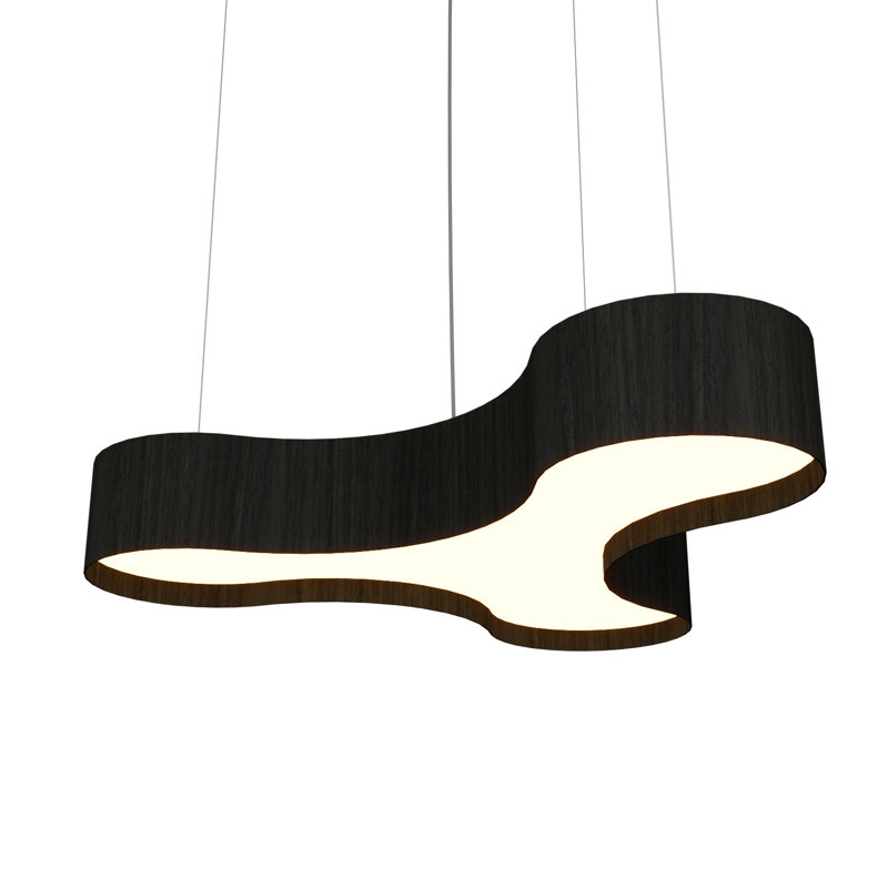 Trevo 1 - Light LED Pendant, Organic Cappuccino
