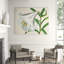 White Blooms 1' Framed Print on Canvas