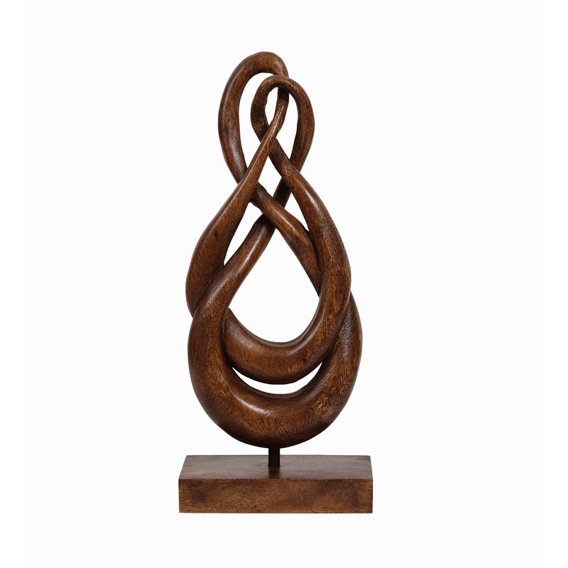 Sculpture en bois sur base Loys