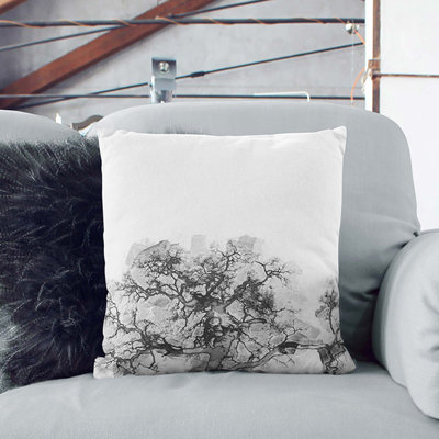 Floral Square Throw Cushion