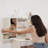 Angalina Dressing Table with Mirror