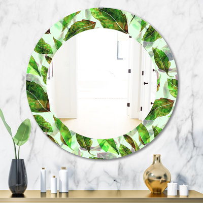 Tropical Mood Foliage 10 Wall Mirror