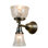 Schoolhouse & Early Electric 2 - Light Armed Sconce