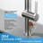 18 in. Single Handle Pull Down Sprayer Kitchen Faucet with 360° Spout Swivel in Brushed Nickel