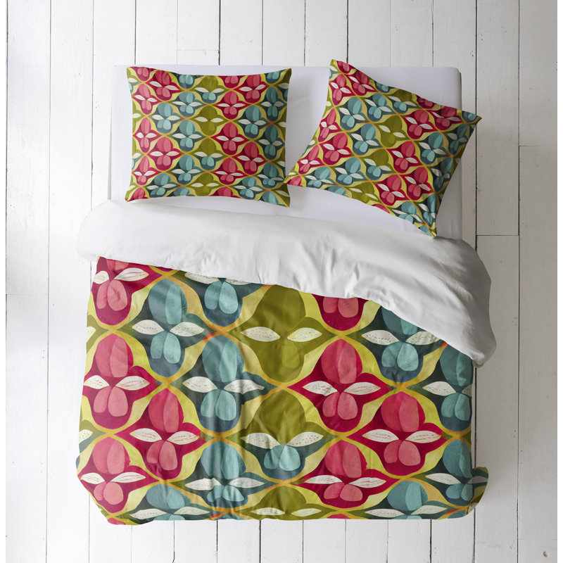 Abstract Duvet Cover, King Duvet Cover + 2 King Shams