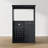Bar Cabinet With Built-In Fridge Space, Wine Bottle Rack & Drawer