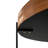 Briyan Round  Coffee Table Fir Wood Table Top with Cross Legs Base,Cocktail Table,Living Room Table-1969792351-1969792349-1988400672